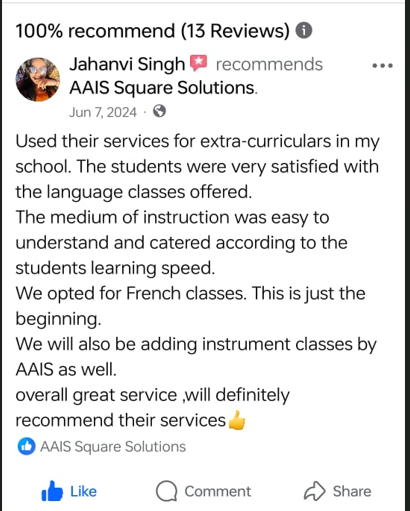 jhanvi Feedback